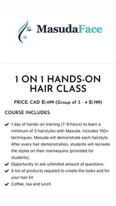 1-on-1 Hands-on Hair Class